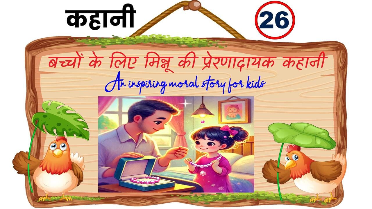 Best Story for kids बच्चों के लिए मिन्नू की प्रेरणादायक कहानी: असली और नकली का महत्व।