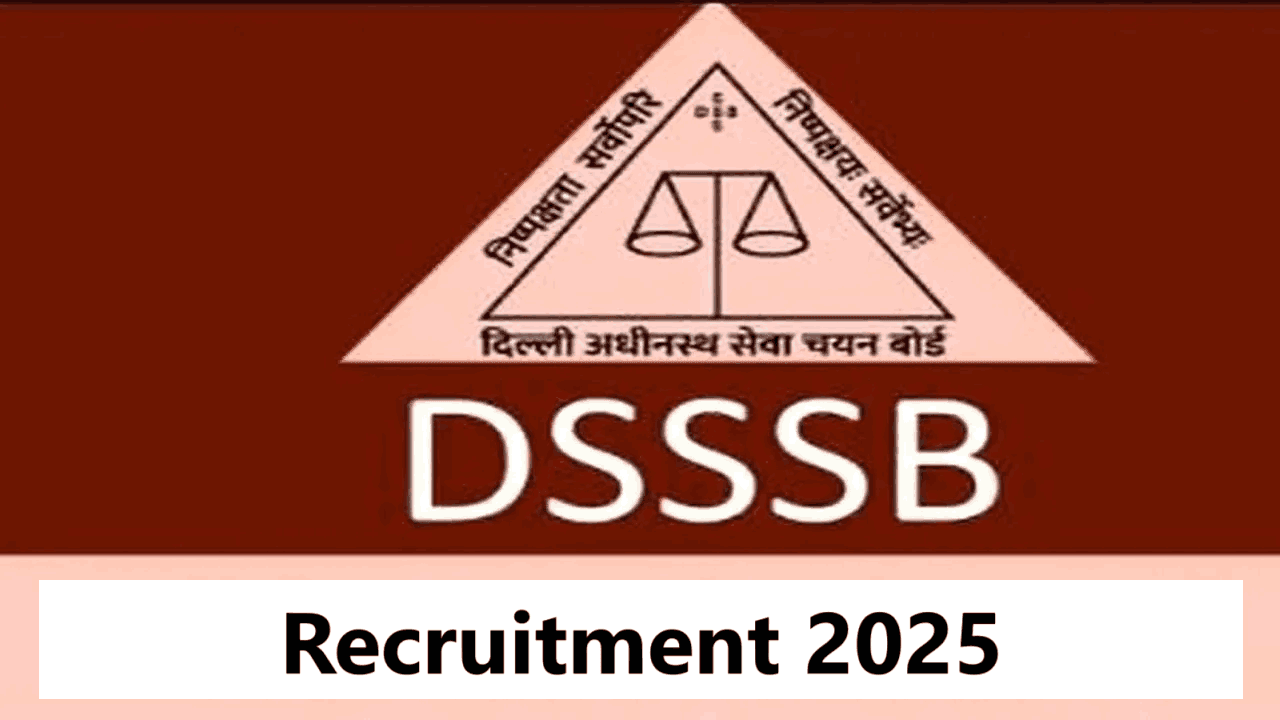 DSSSB PGT Recruitment 2025 की जानकारी के साथ शिक्षक बनने का अवसर।