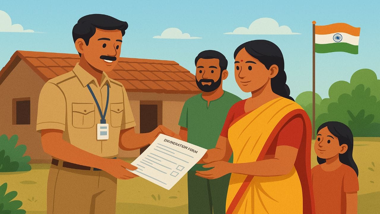 Election Commission SIR Process 2025 in 12 Indian States including UP